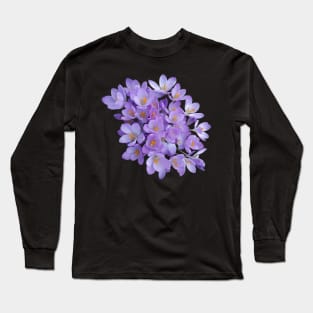 Crocus Flower Long Sleeve T-Shirt